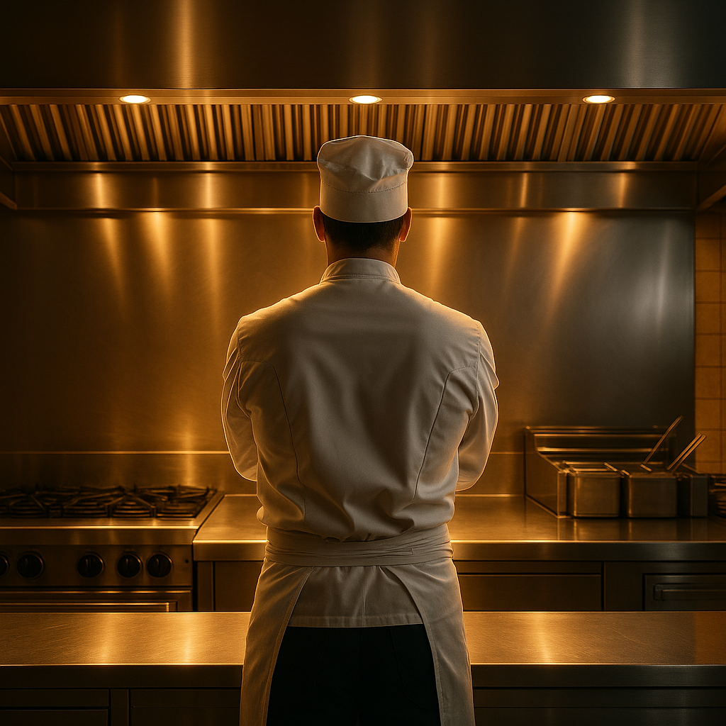 Professional commercial kitchen cleaning equipment and supplies